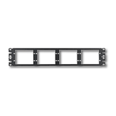 Panduit® CFAPPBL2 48-Port Opticom Fiber Adapter Patch Panel